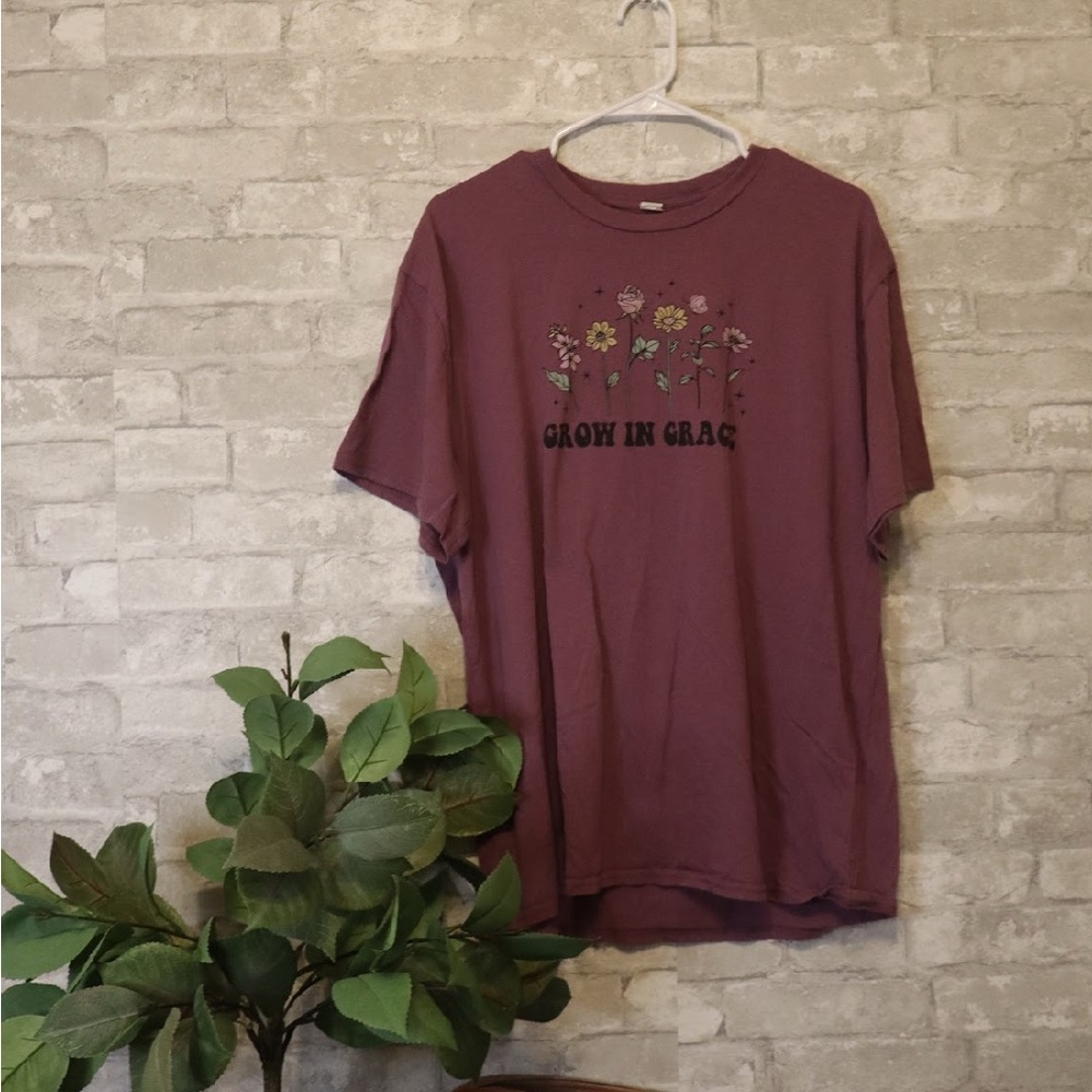 Purple Graphic T-Shirt